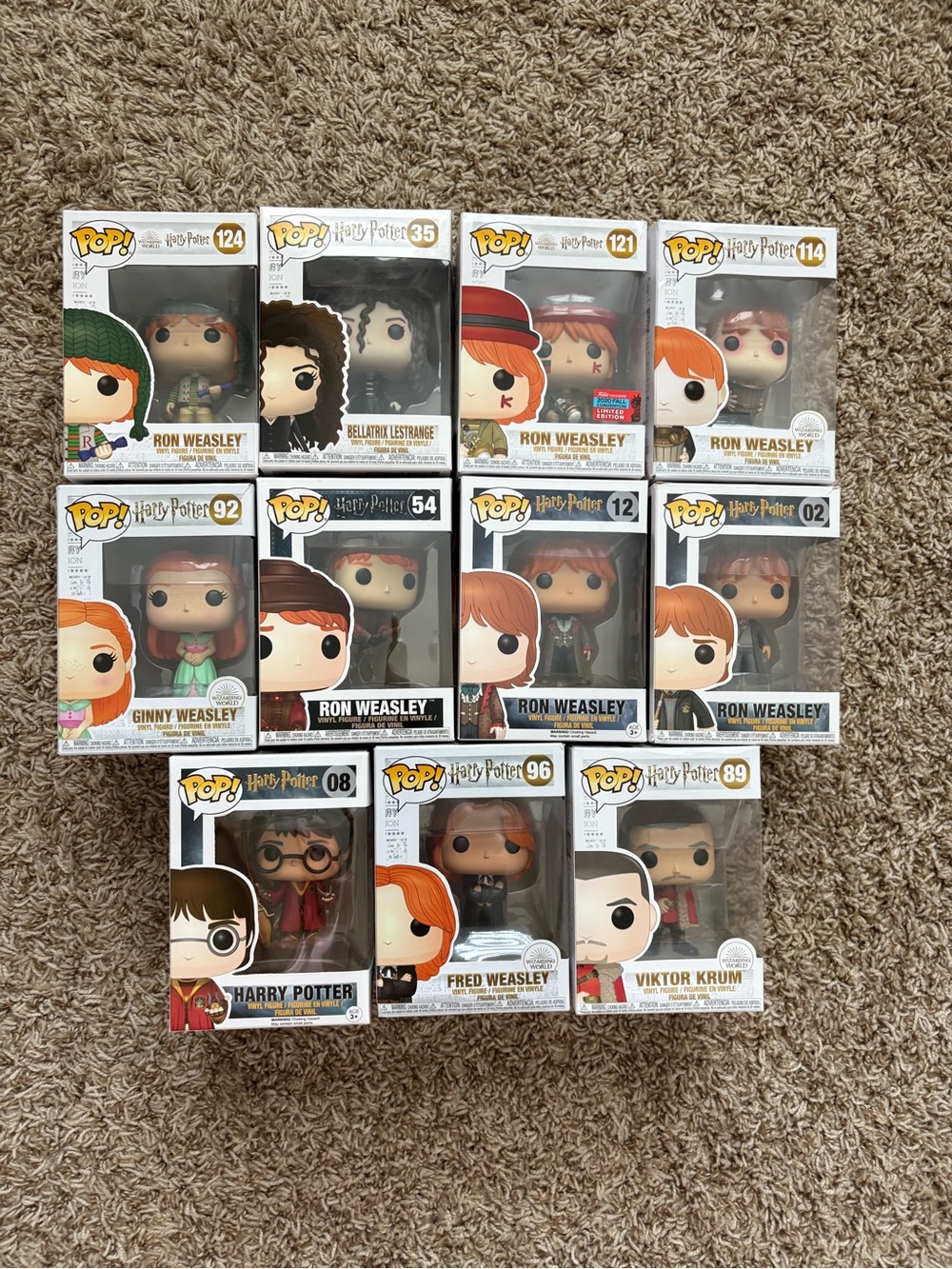 Harry Potter funko pop lot